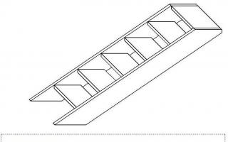 Г-образная лестница своими руками — как сделать угловую лестницу Размеры поворотной лестницы на 90 градусов